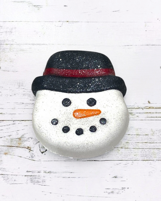 Snowman Face Bath Bomb