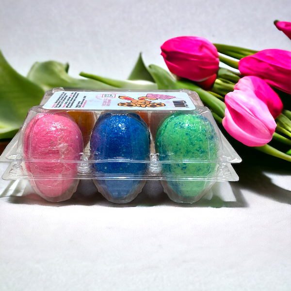 Speckled Egg Bath Bomb Crate - Calla Lily Cosmetics + CL kids