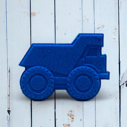 Dump Truck Bath Bomb - Blue - Calla Lily Cosmetics + CL kids