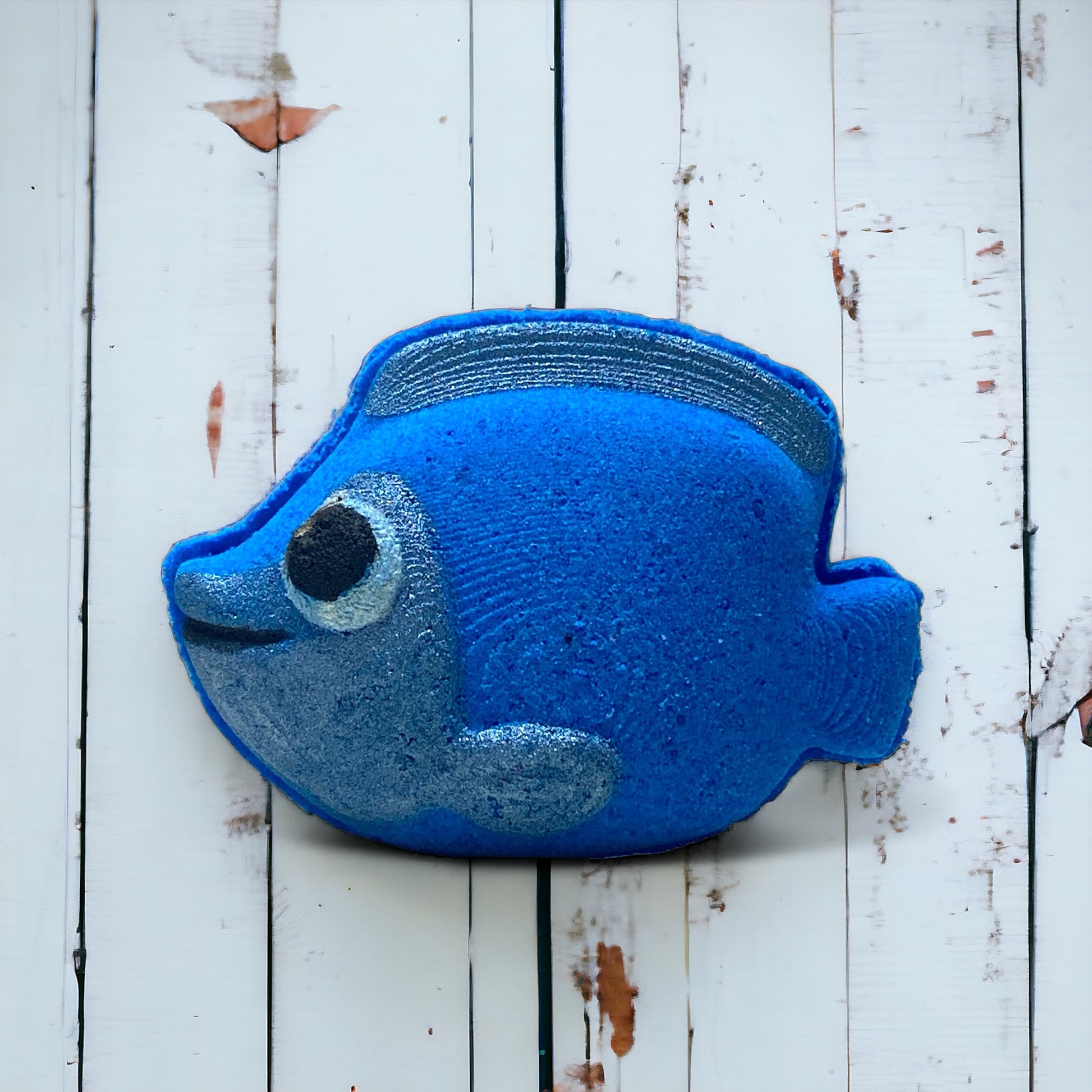 Fish Bath Bomb - Blue - Calla Lily Cosmetics + CL kids