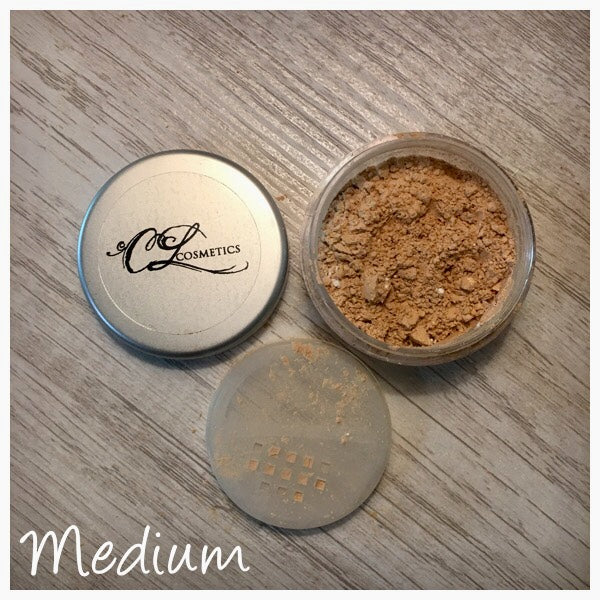 Medium Translucent Mineral Powder Foundation - Calla Lily Cosmetics + CL kids