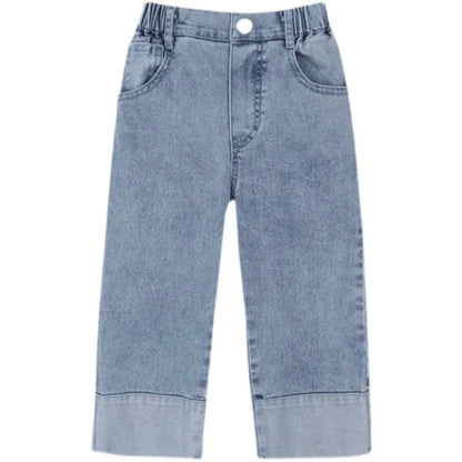 Toddler Faux Cuffed Jeans