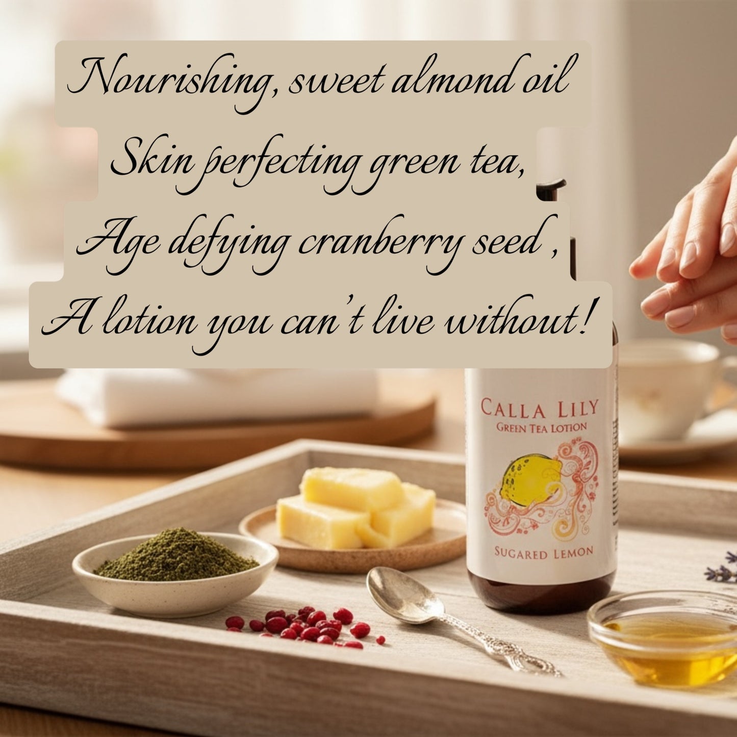 Sugared Lemon Cream Lotion