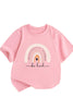 Pink Rainbow Tee - Calla Lily Cosmetics + CL kids