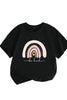 Black Rainbow Tee - Calla Lily Cosmetics + CL kids
