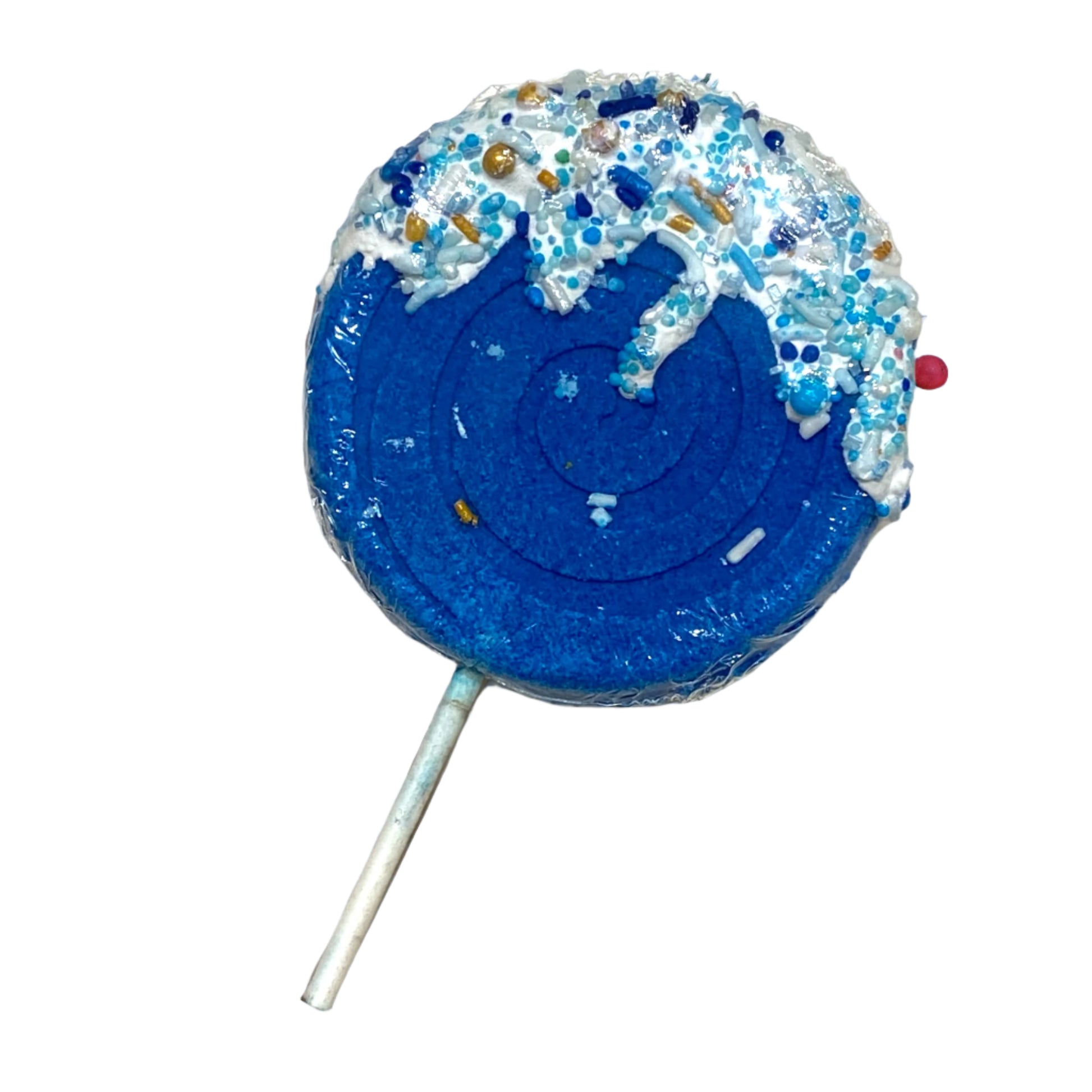 Blue Lollipop Bath Bomb