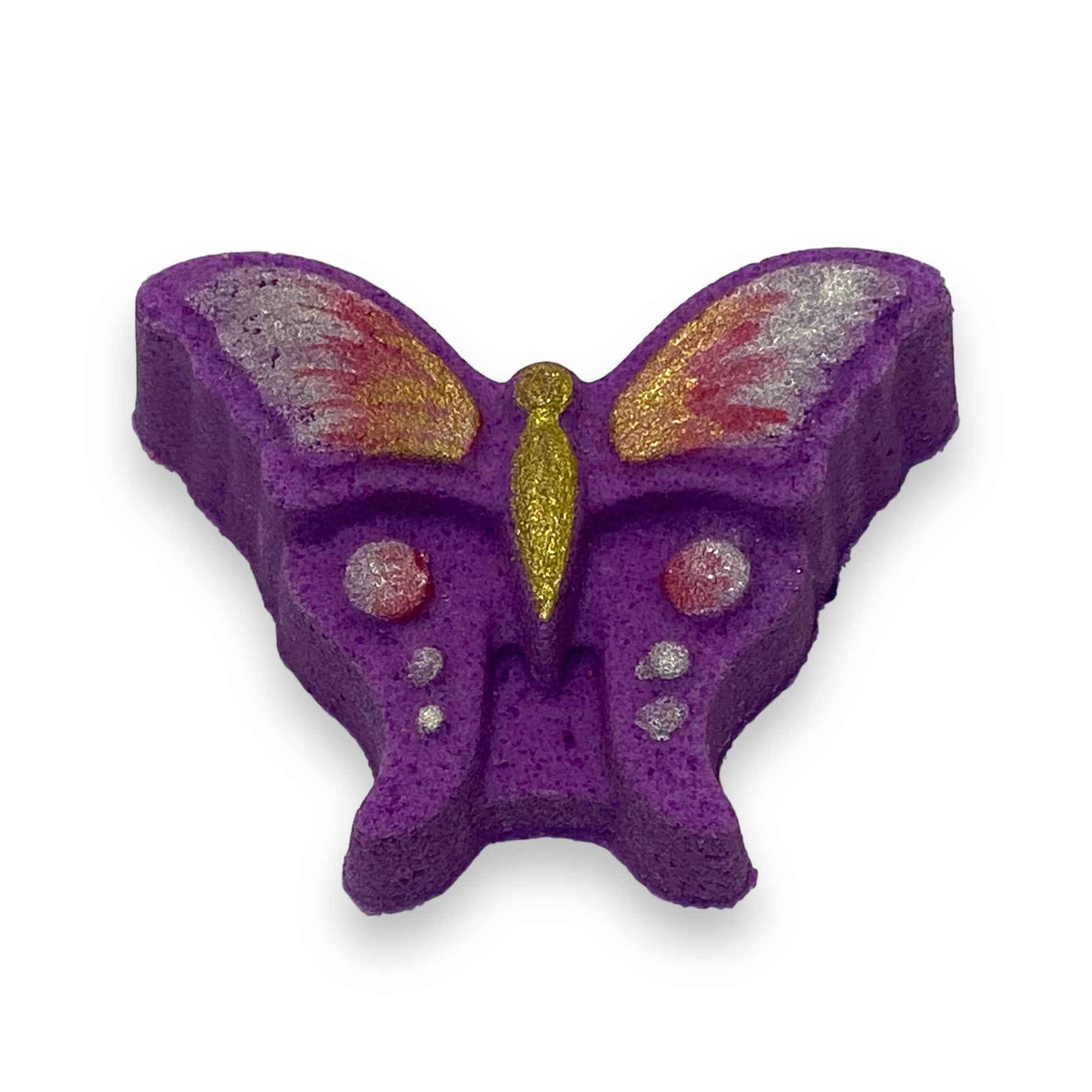 Butterfly Bath Bomb - Purple - Calla Lily Cosmetics + CL kids