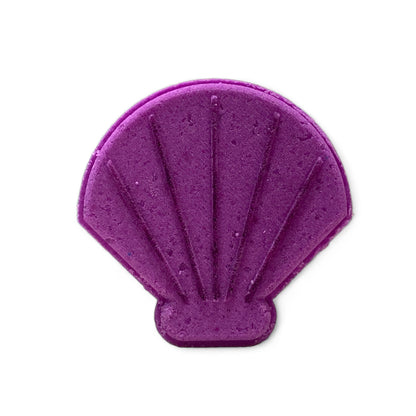 Shell Bath Bomb - Purple - Calla Lily Cosmetics + CL kids