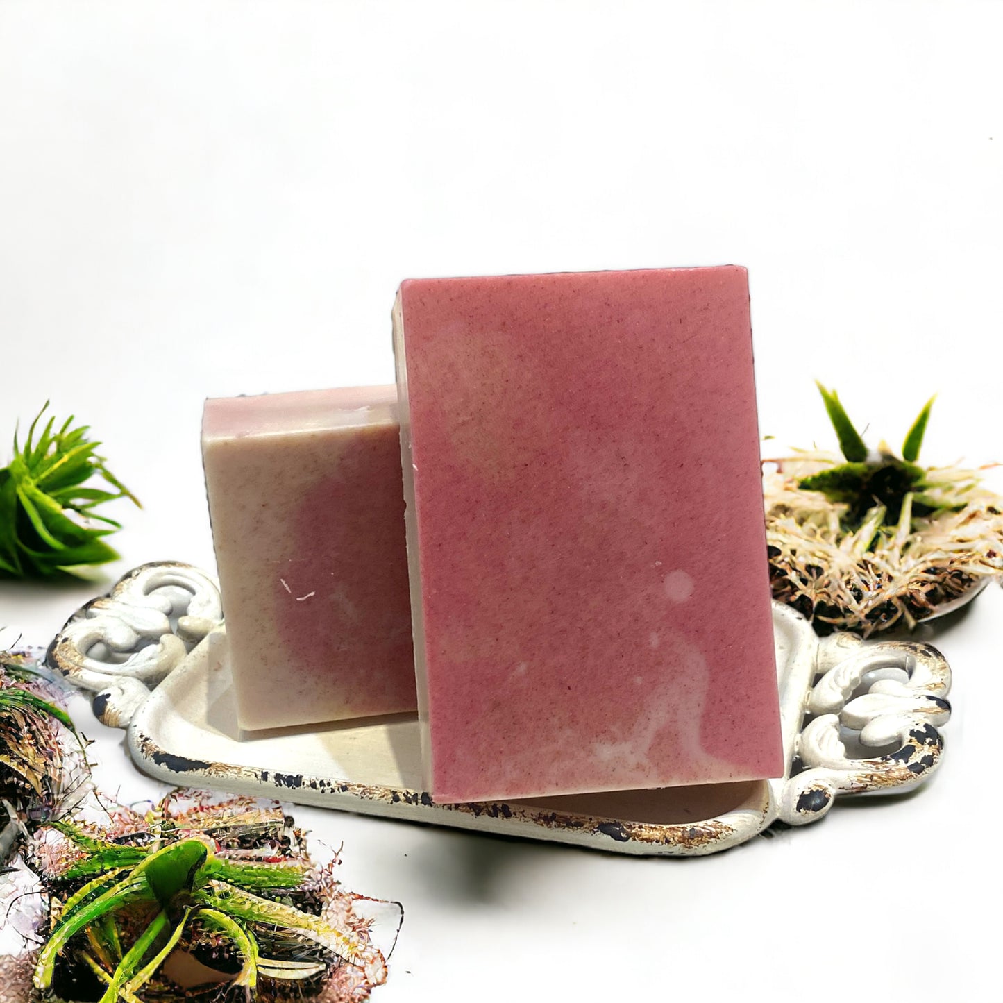 Rose Jam Oatmeal Bar Soap - Calla Lily Cosmetics + CL kids