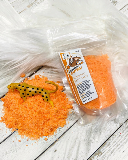Monkey Farts Bubbling Bath Salts - Calla Lily Cosmetics + CL kids