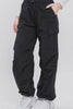 Love Tree Black Parachute Cargo Pants - Calla Lily Cosmetics + CL kids