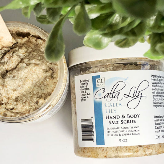 Calla Lily Salt Scrub