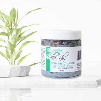 Activated Charcoal Scrub/Mask - Calla Lily Cosmetics + CL kids