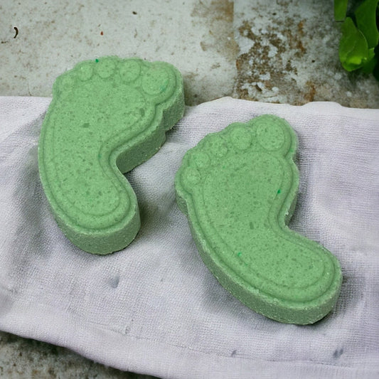 Cooling Foot Soak Bath Bomb - Calla Lily Cosmetics + CL kids