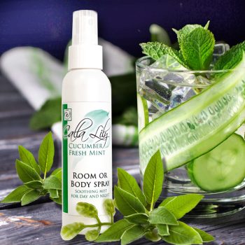 Cucumber Mint Room and Body Mist - Calla Lily Cosmetics + CL kids