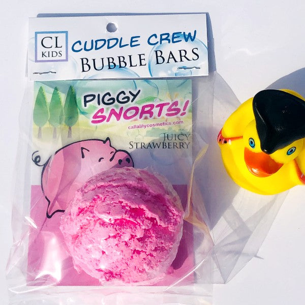 Piggy Snorts Bubble Bar - Calla Lily Cosmetics + CL kids