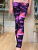 Kids Cosmic Print Leggings - Calla Lily Cosmetics + CL kids