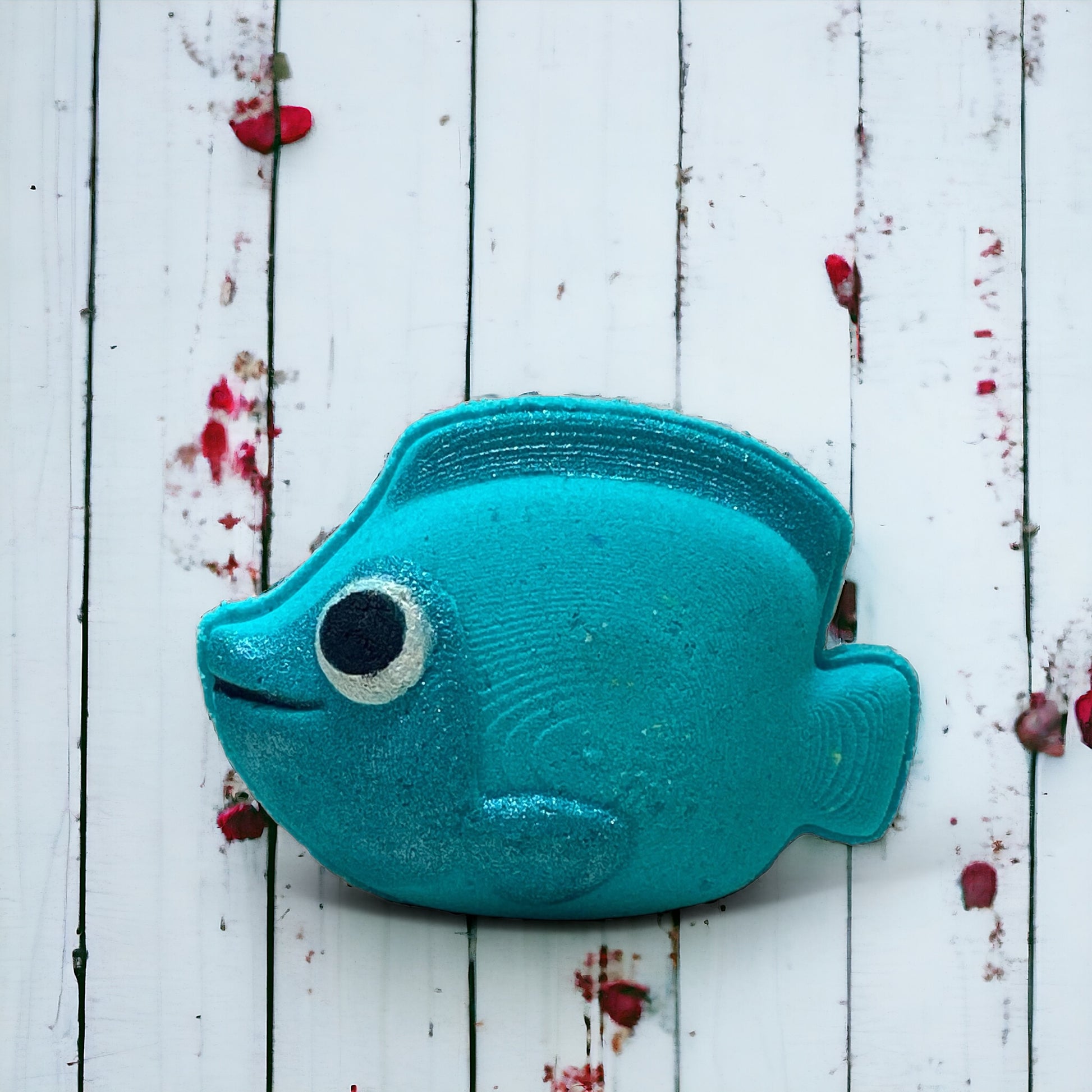 Fish Bath Bomb - Teal - Calla Lily Cosmetics + CL kids