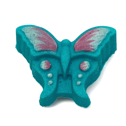 Butterfly Bath Bomb - Teal - Calla Lily Cosmetics + CL kids