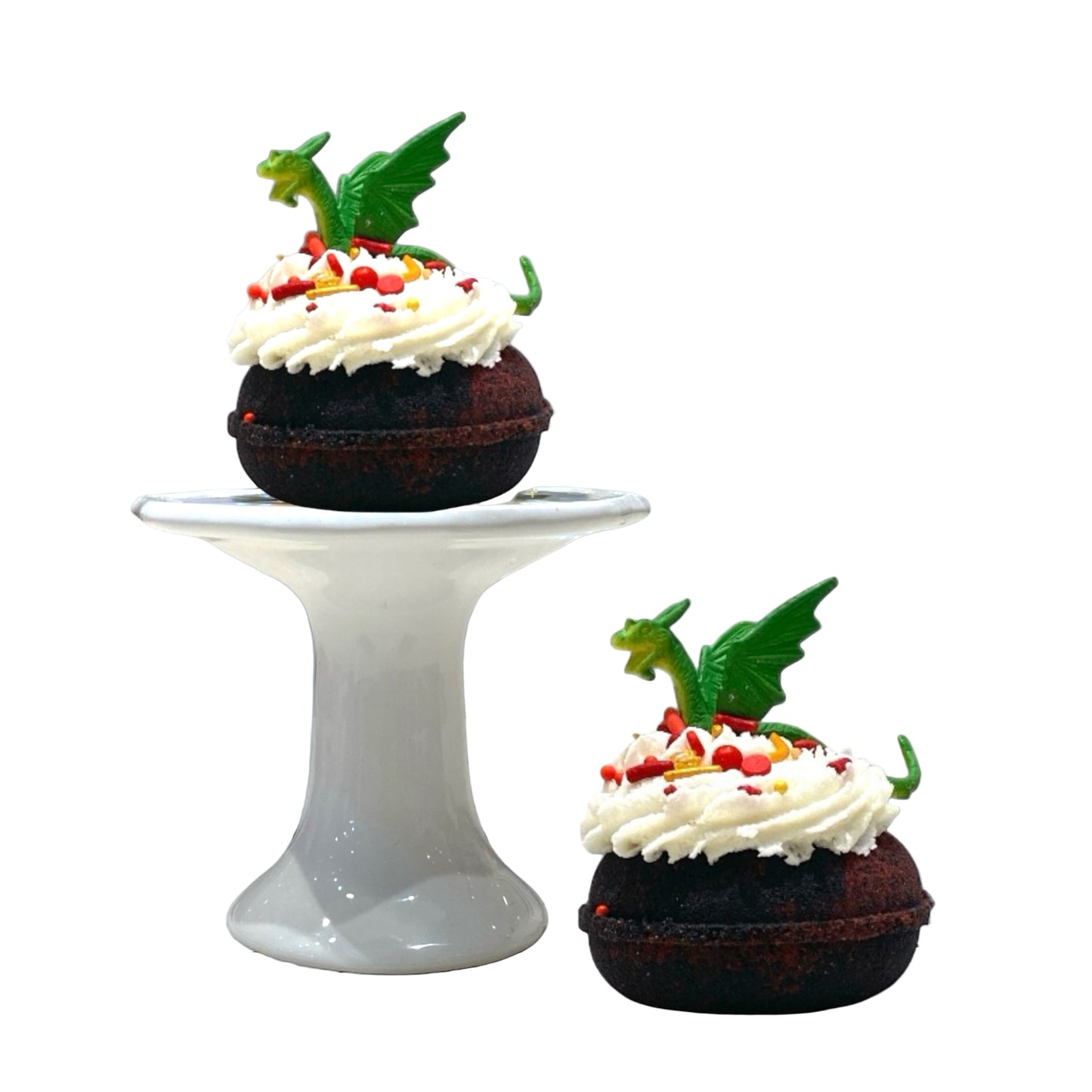 Dragon Bubbly Donut Bath Bomb - Calla Lily Cosmetics + CL kids