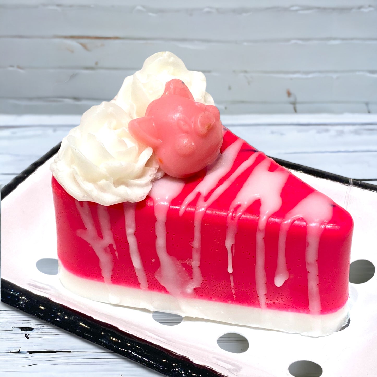 Cake Slice Soap - Pink