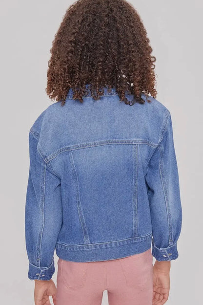 Kids Jean Jacket- Medium Wash