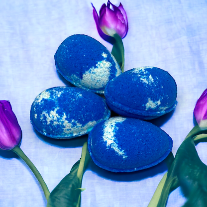 Speckled Egg Bath Bomb - Blue