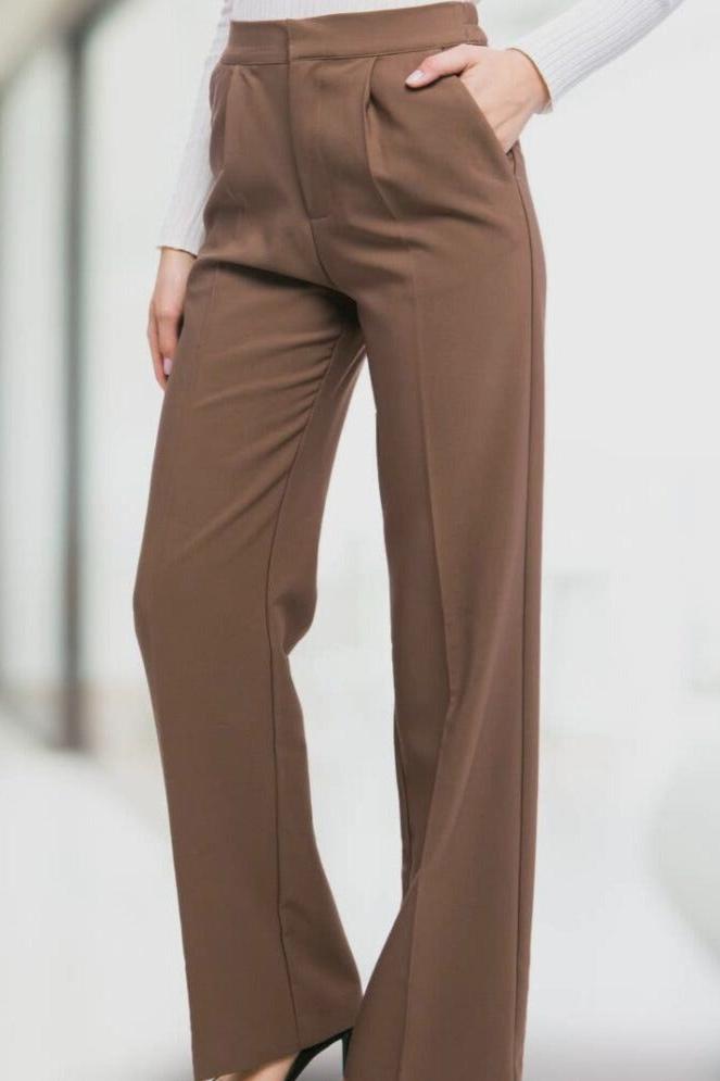 Truffle Pleated Dress  Pants - Calla Lily Cosmetics + CL kids