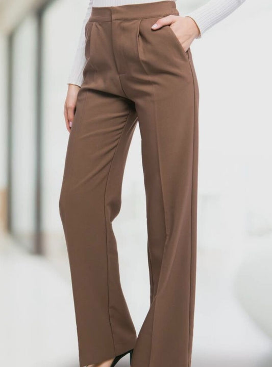 Truffle Pleated Dress  Pants - Calla Lily Cosmetics + CL kids