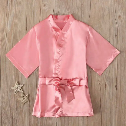 Satin Princess Toddler Robe