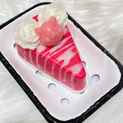 Cake Slice Soap - Pink