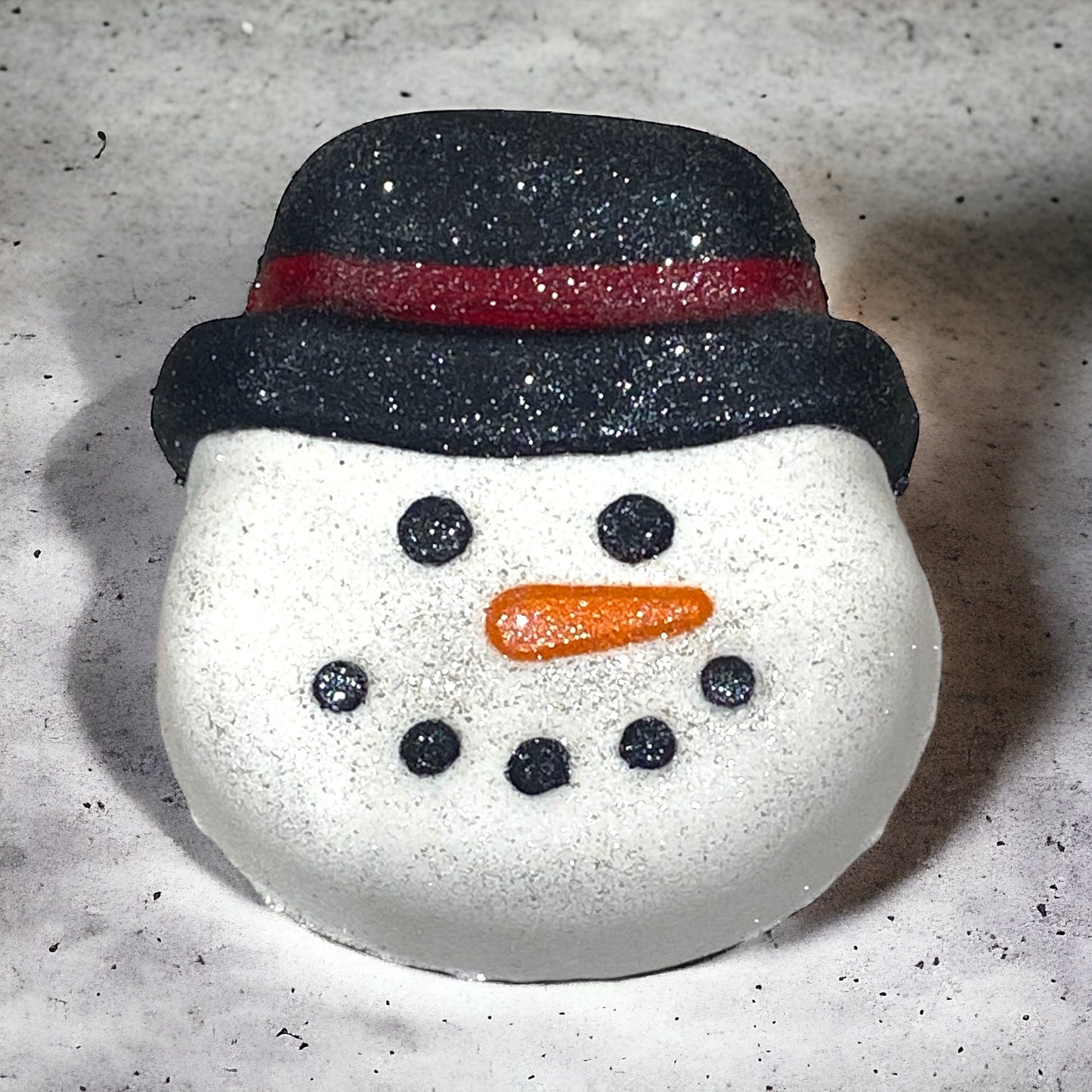 Snowman Face Bath Bomb