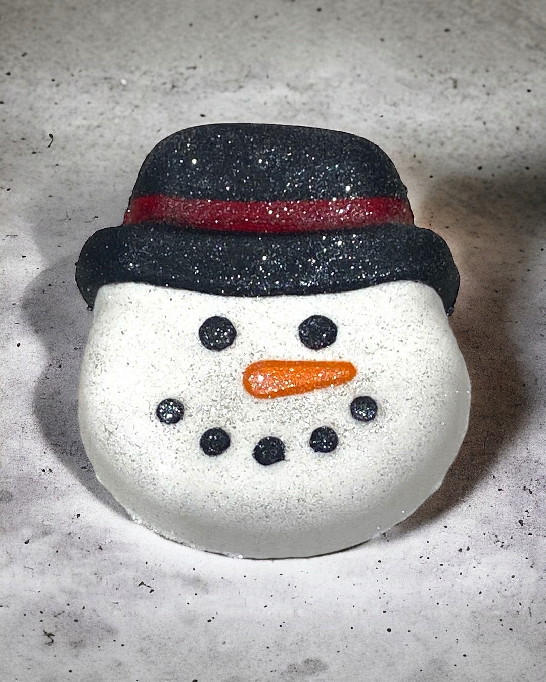 Snowman Face Bath Bomb
