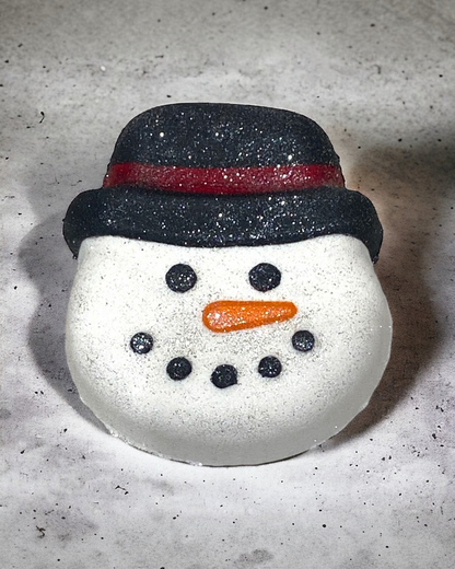 Snowman Face Bath Bomb