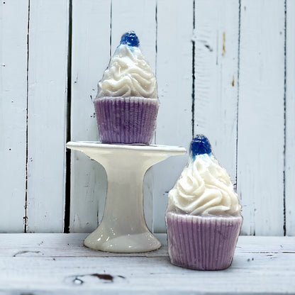 Small Cupcake Soap - Purple