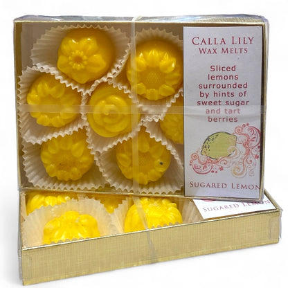 Sugared Lemon Pack of 9 Wax Melts