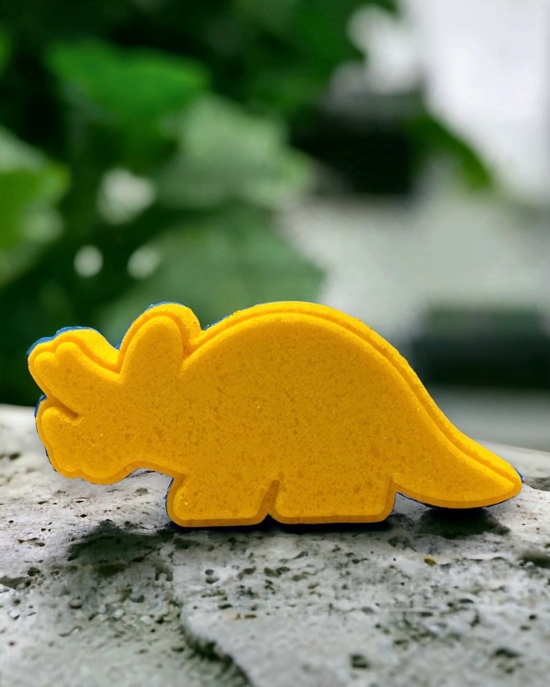 Triceratops Dino Bath Bomb - Yellow