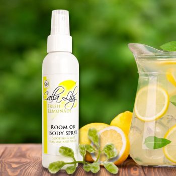 Fresh Lemonade Room and Body Mist - Calla Lily Cosmetics + CL kids