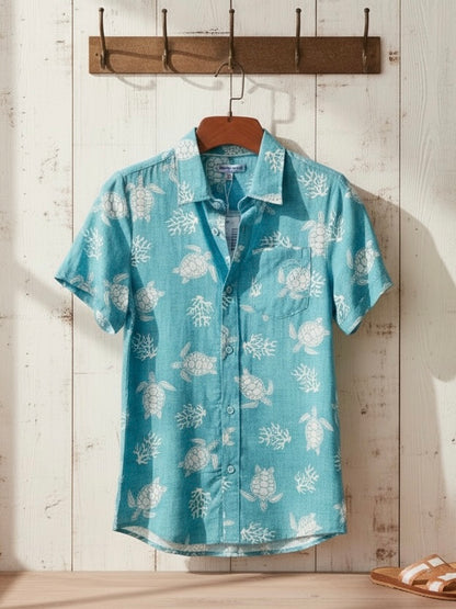 Tommy Bahama Turtle Button Down