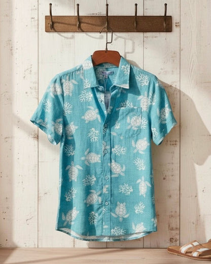 Tommy Bahama Turtle Button Down