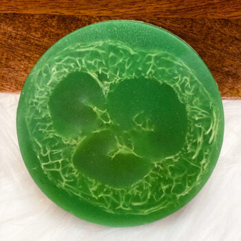 Green Tea and Lemongrass Loofah Soap - Calla Lily Cosmetics + CL kids