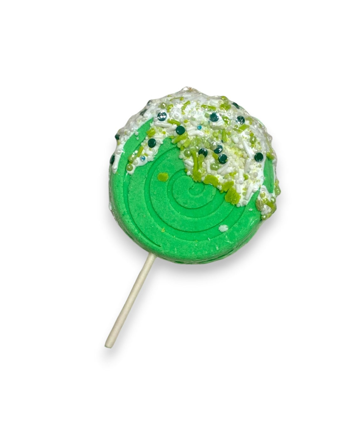Lollipop Bath Bomb - Green - Calla Lily Cosmetics + CL kids