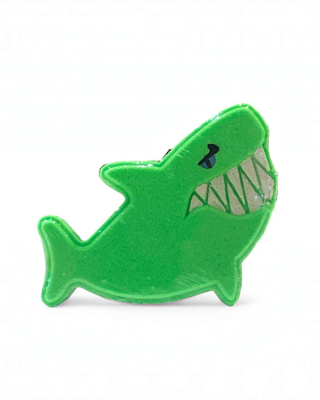 Shark Bath Bomb - Green - Calla Lily Cosmetics + CL kids
