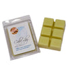 Cath Lily soy blend wax melts with apples on a textured surface