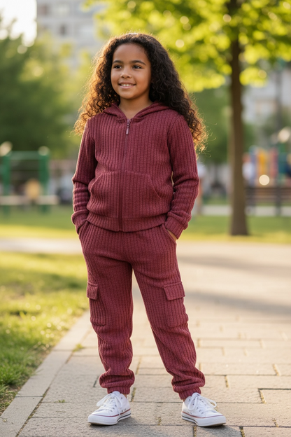 Girl's Cranberry Joggers