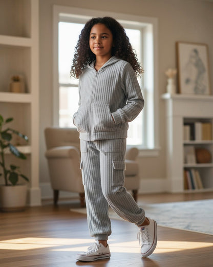 Girl's Grey Joggers