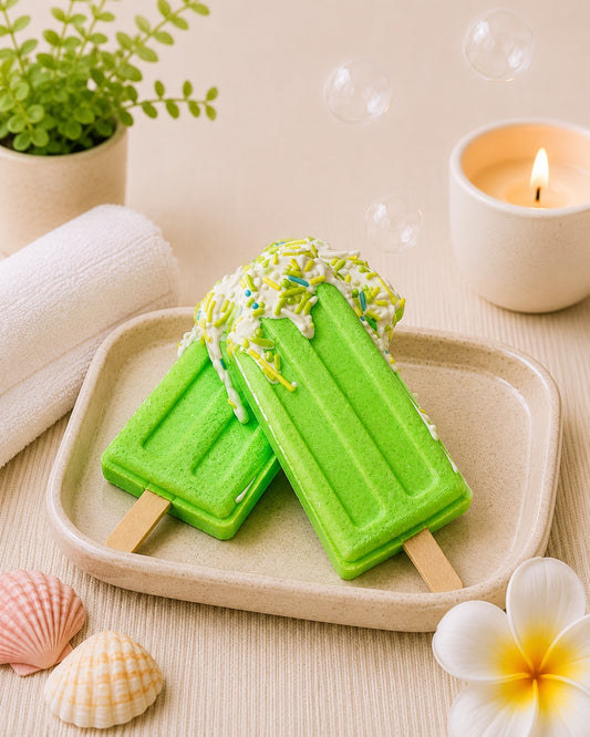 Popsicle Bath Bomb l Citrus l Green