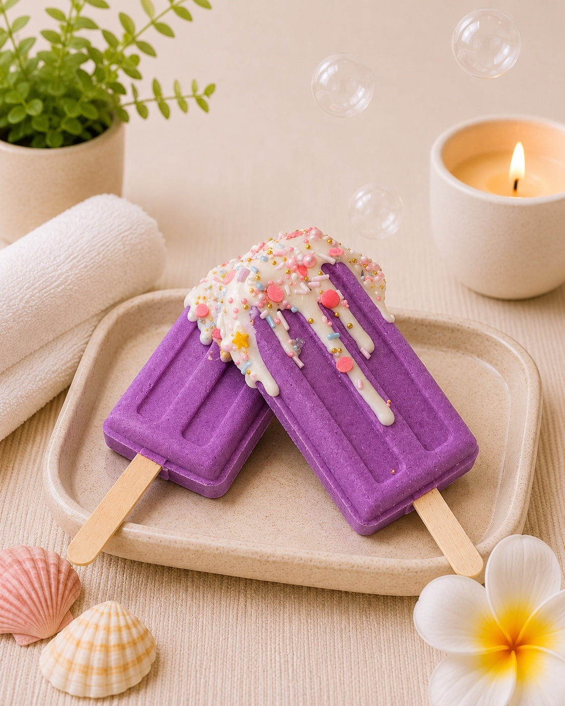 Popsicle Bath Bomb l Grape l Purple