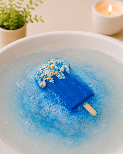 Popsicle Bath Bomb l Blueberry l Blue