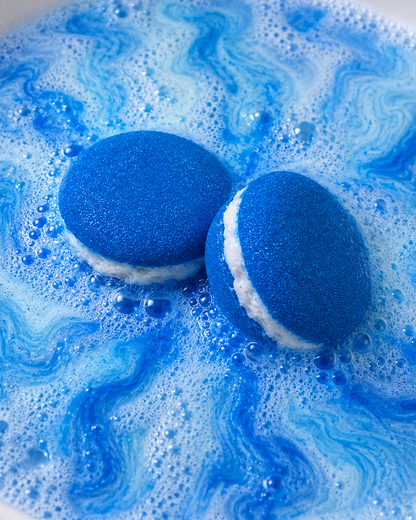 Blue Sheep Bath Bomb Cookies l Blueberry l Blue